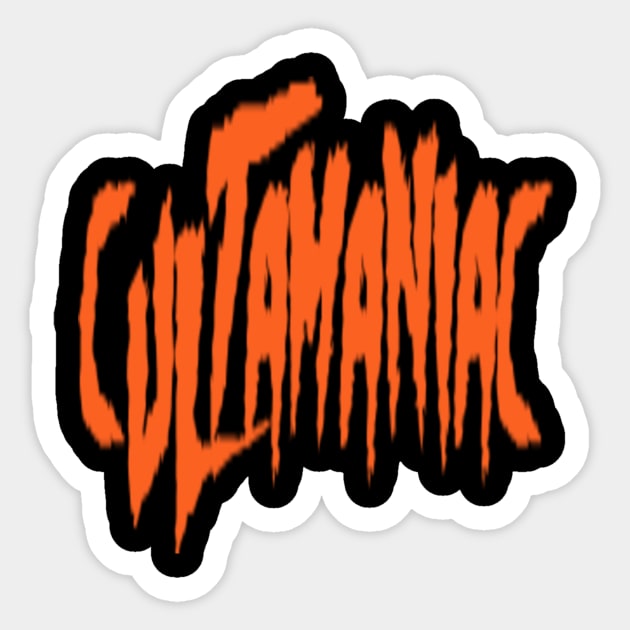 Cultamania Sticker by Billy Knoxx